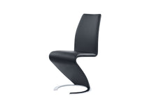 Load image into Gallery viewer, D9002 BLACK DINING CHAIR
