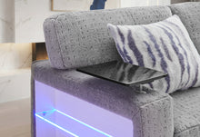 Load image into Gallery viewer, U0214 GREY SOFA BED