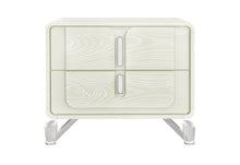 Load image into Gallery viewer, LYRA BEIGE NIGHTSTAND WITH USB