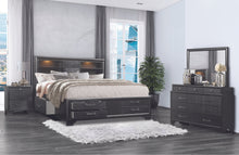 Load image into Gallery viewer, JORDYN GREY KING BED GROUP