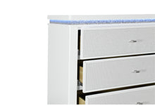 Load image into Gallery viewer, ALINA WHITE DRESSER WITH LED