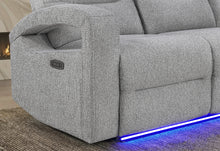 Load image into Gallery viewer, U6611 GREY 15 PWR REC SOFA/PWR CONSOLE REC LOVESEAT/POWER RECLINER