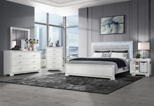 Load image into Gallery viewer, SOLEIL WHITE QUEEN BED GROUP WITH COOLER AND SPEAKER