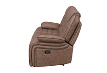 Load image into Gallery viewer, U2250 BROWN RECLINING SOFA