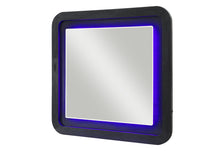 Load image into Gallery viewer, BECKETT WHT/BLK MIRROR W/ LED