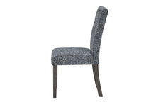 Load image into Gallery viewer, D86 GREY DINING CHAIR WITH BROWN LEGS