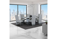 Load image into Gallery viewer, D1212 DINING TABLE + 6 D12DC WHITE/GREY