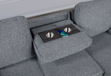 Load image into Gallery viewer, U0808 DARK GREY REVERSIBLE SOFA BED