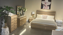 Load image into Gallery viewer, GENESIS GOLD QUEEN BED WITH LED