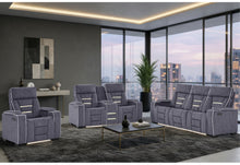 Load image into Gallery viewer, U1895 GREY P2 RECLINER WITH IS AND LED