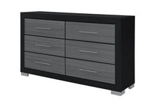 Load image into Gallery viewer, EMMA BLACK/GREY DRESSER