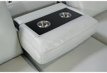 Load image into Gallery viewer, U0212 BLANCHE SILVER PULL OUT SOFA BED