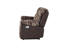 Load image into Gallery viewer, U6028 BROWN CONSOLE RECLINING LOVESEAT