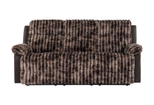 Load image into Gallery viewer, U6028 BROWN RECLINING SOFA