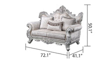 Load image into Gallery viewer, Galaxy Home Melrose Loveseat in Silver