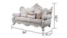 Load image into Gallery viewer, Galaxy Home Melrose Sofa in Silver