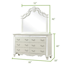 Load image into Gallery viewer, Galaxy Home Milan Dresser in White - Ego Home Furniture