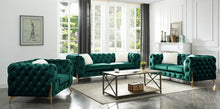 Load image into Gallery viewer, Galaxy Home Moderno Loveseat in Green