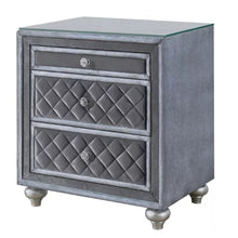 Load image into Gallery viewer, Crown Mark Furniture Voltare Nightstand in Dark Grey image