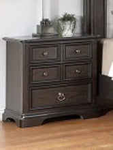 Load image into Gallery viewer, Crown Mark Furniture Duke Nightstand in Dark Brown image