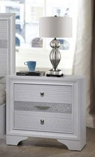Load image into Gallery viewer, Galaxy Home Matrix 3 Drawer Nightstand in White GHF-808857902306 image