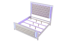 Load image into Gallery viewer, Galaxy Home Opium Queen Bed in White
