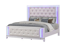Load image into Gallery viewer, Galaxy Home Opium King Bed in White image