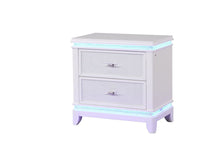 Load image into Gallery viewer, Galaxy Home Opium Nightstand White image