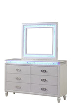 Load image into Gallery viewer, Galaxy Home Perla Dresser in Milky White