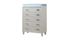 Load image into Gallery viewer, Galaxy Home Perla LED Chest in Milky White image