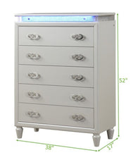 Load image into Gallery viewer, Galaxy Home Passion Chest in Milky White