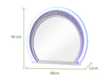 Load image into Gallery viewer, Galaxy Home Perla Mirror in Milky White