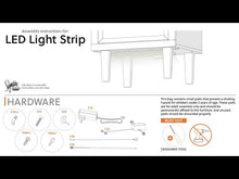 Load and play video in Gallery viewer, Cielden - One Drawer Night Stand - Two-Tone