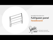 Load and play video in Gallery viewer, Calverson - Panel Headboard
