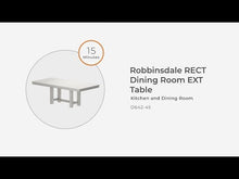 Load and play video in Gallery viewer, Robbinsdale - Rectangular Dining Table