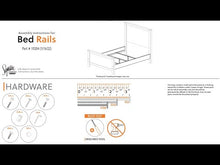 Load and play video in Gallery viewer, Trinell - Full Panel Rails - Brown