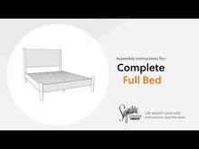 Load and play video in Gallery viewer, Cadmori - Full Panel Footboard With Rails - Tan