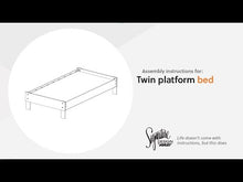 Load and play video in Gallery viewer, Simmenfort - Platform Bed