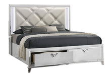 Load image into Gallery viewer, Galaxy Home Prism King Bed in White