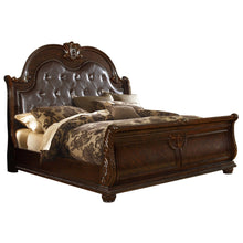 Load image into Gallery viewer, Galaxy Home Roma King Bed in Dark Walnut