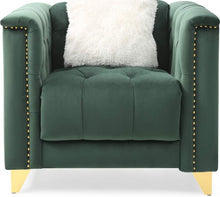 Load image into Gallery viewer, Galaxy Home Russell Chair in Green image