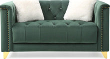 Load image into Gallery viewer, Galaxy Home Russell Loveseat in Green image