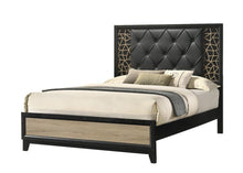 Load image into Gallery viewer, Galaxy Home Selena Queen Bed in Black image