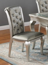 Load image into Gallery viewer, Crown Mark Furniture Caldwell Side Chair in Light Champagne (Set of 2)