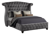 Load image into Gallery viewer, Galaxy Home Sophia Full Bed in Gray