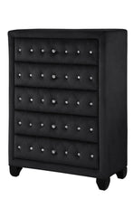 Load image into Gallery viewer, Galaxy Home Sophia Crystal Chest in Black