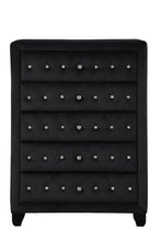 Load image into Gallery viewer, Galaxy Home Sophia Crystal Chest in Black image