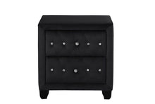 Load image into Gallery viewer, Galaxy Home Sophia Nightstand Black image
