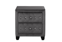 Load image into Gallery viewer, Galaxy Home Sophia Nightstand Gray image
