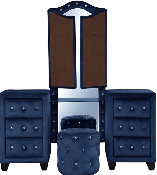 Galaxy Home Sophia Vanity in Blue